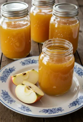 Apple juice canning