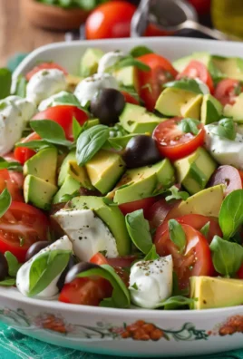 Caprese Avocado Salad