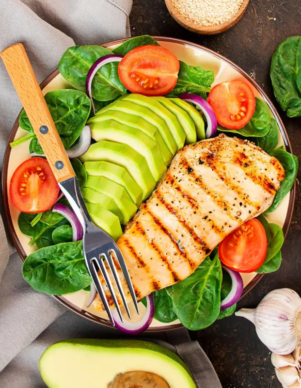 Chicken Caprese Salad