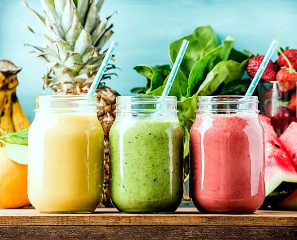 Green and Blue Smoothie
