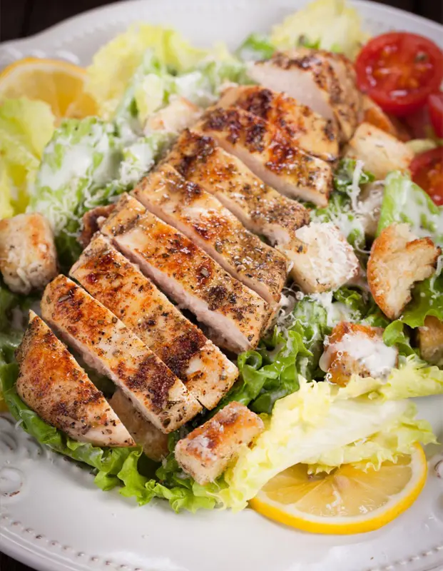 Grilled Mediterranean Chicken Salad