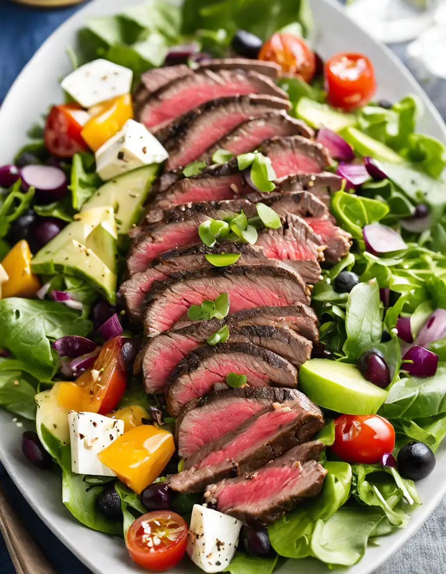 Healthy Steak Salad