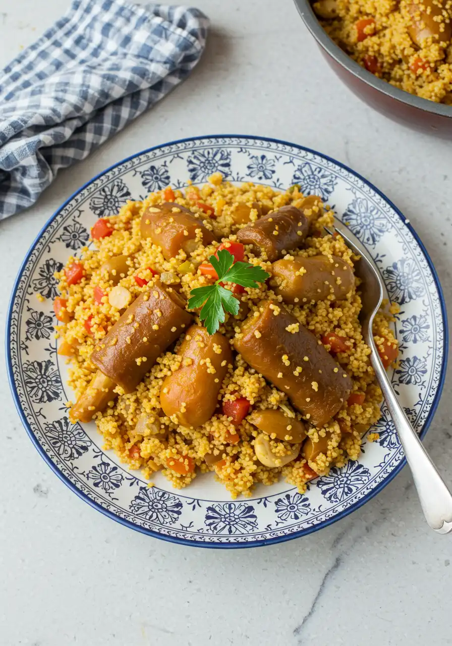 Moroccan couscous recipe