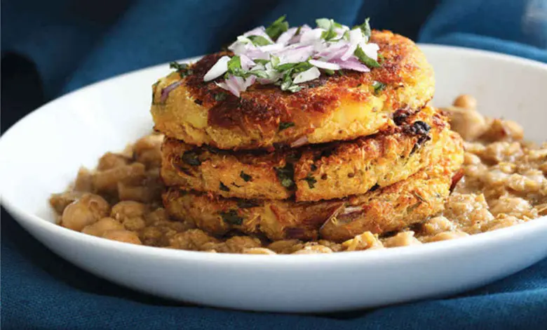 Savory Split Pea and Rice Zucchini Cakes