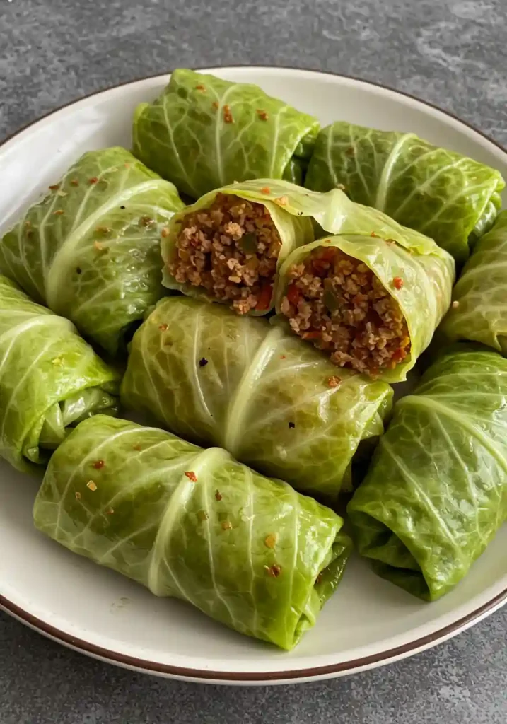 Stuffed cabbage rolls