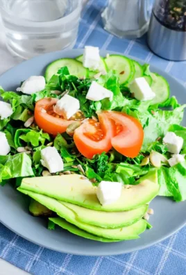 TANGY CUCUMBER AVOCADO SALAD