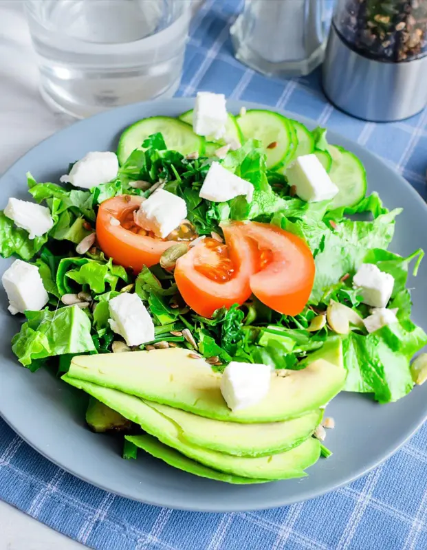 TANGY CUCUMBER AVOCADO SALAD