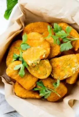 chickpea nuggets