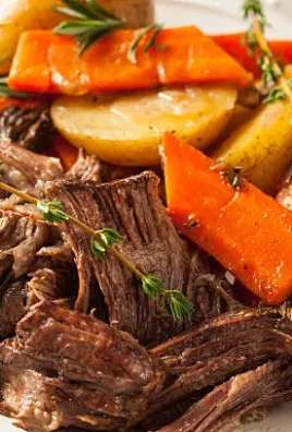 the perfect slow cooker pot roast⁠