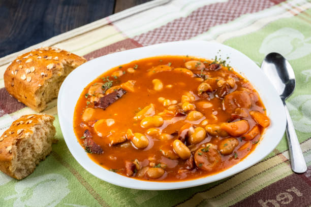 Minestrone with Cannellini Beans and Rice