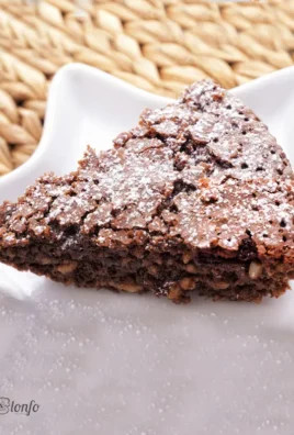 Chocolate Cake with Crispy Rice Cereal & Cinnamon