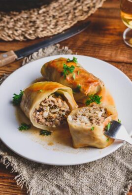 OLD FASHIONED STUFFED CABBAGE ROLLS