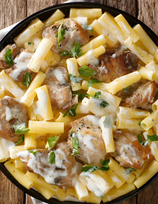 chicken bacon ranch pasta recipe