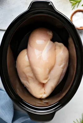 Can I put raw chicken in crock pot