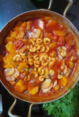 Spicy Shrimp and Tomato-Potato Stew Recipe