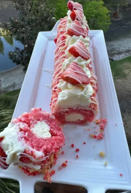 Strawberry Shortcake Sushi