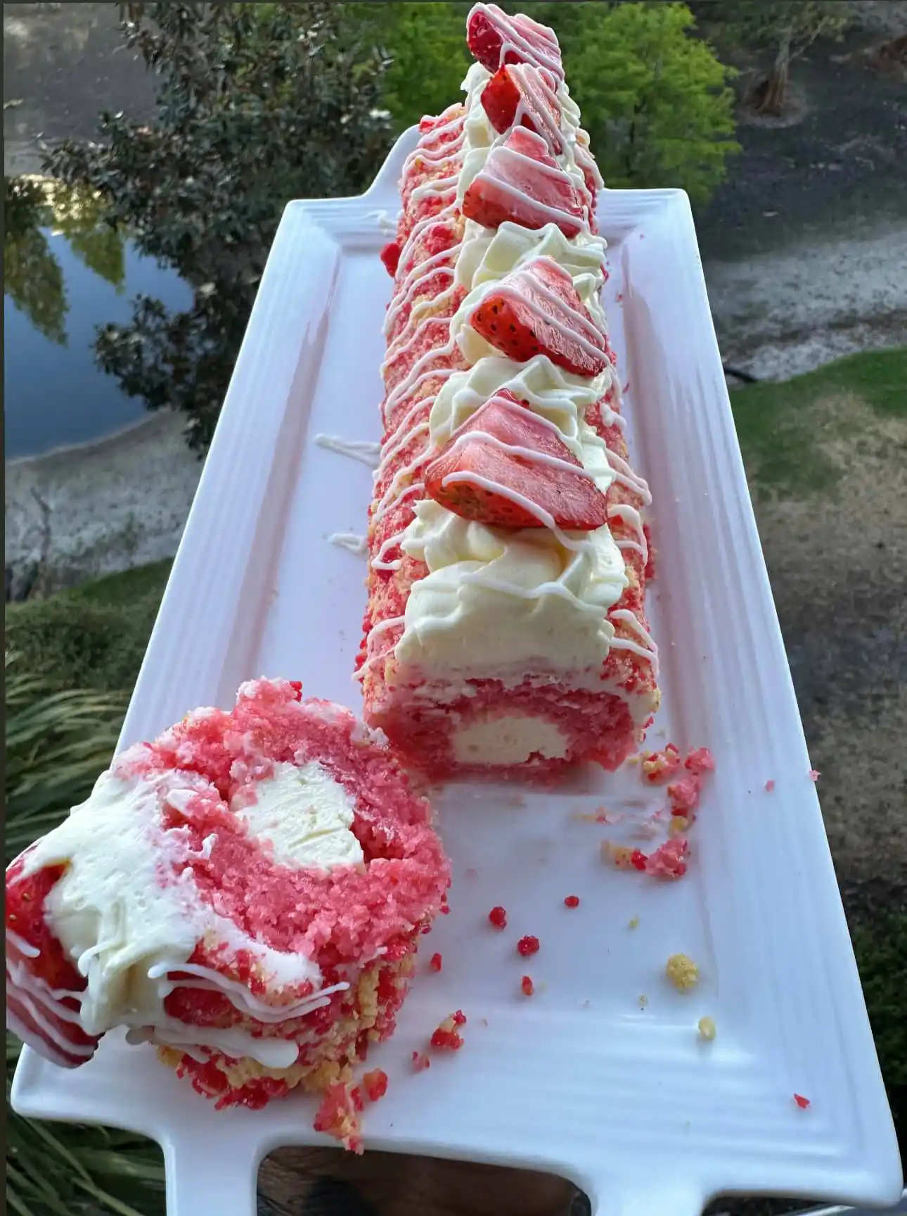 Strawberry Shortcake Sushi