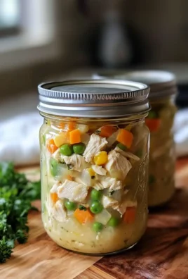 Canned Chicken Pot Pie Filling Jarred Dinner Recipe
