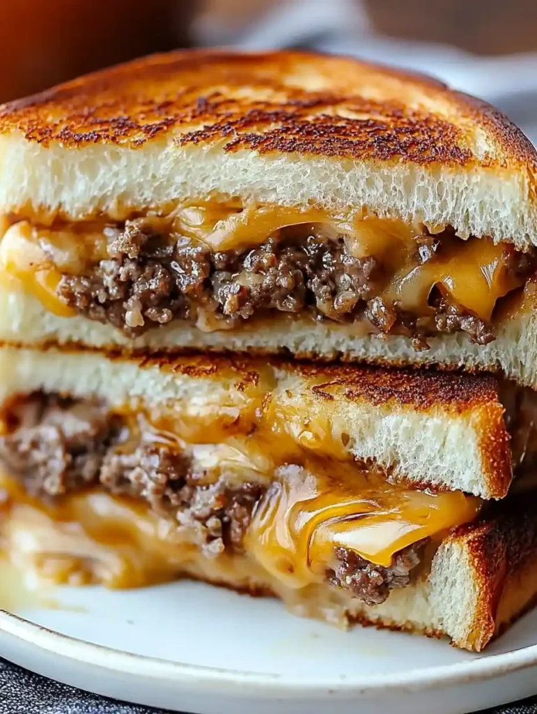 Receta clásica de hamburguesas derretidas