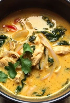 Easy Thai Chicken Curry Soup