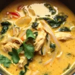 Easy Thai Chicken Curry Soup recipe
