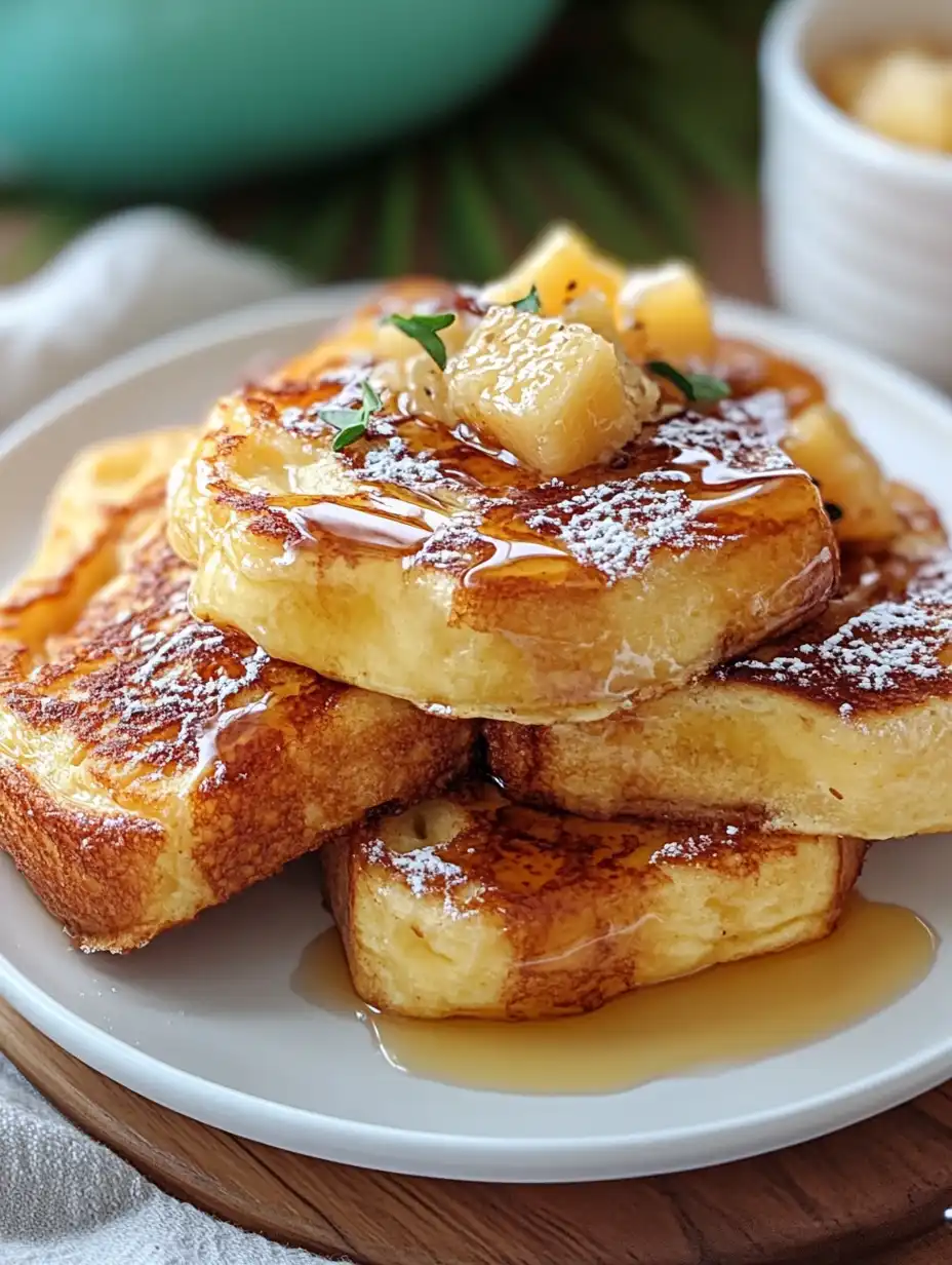 Hawaiian Roll French Toast