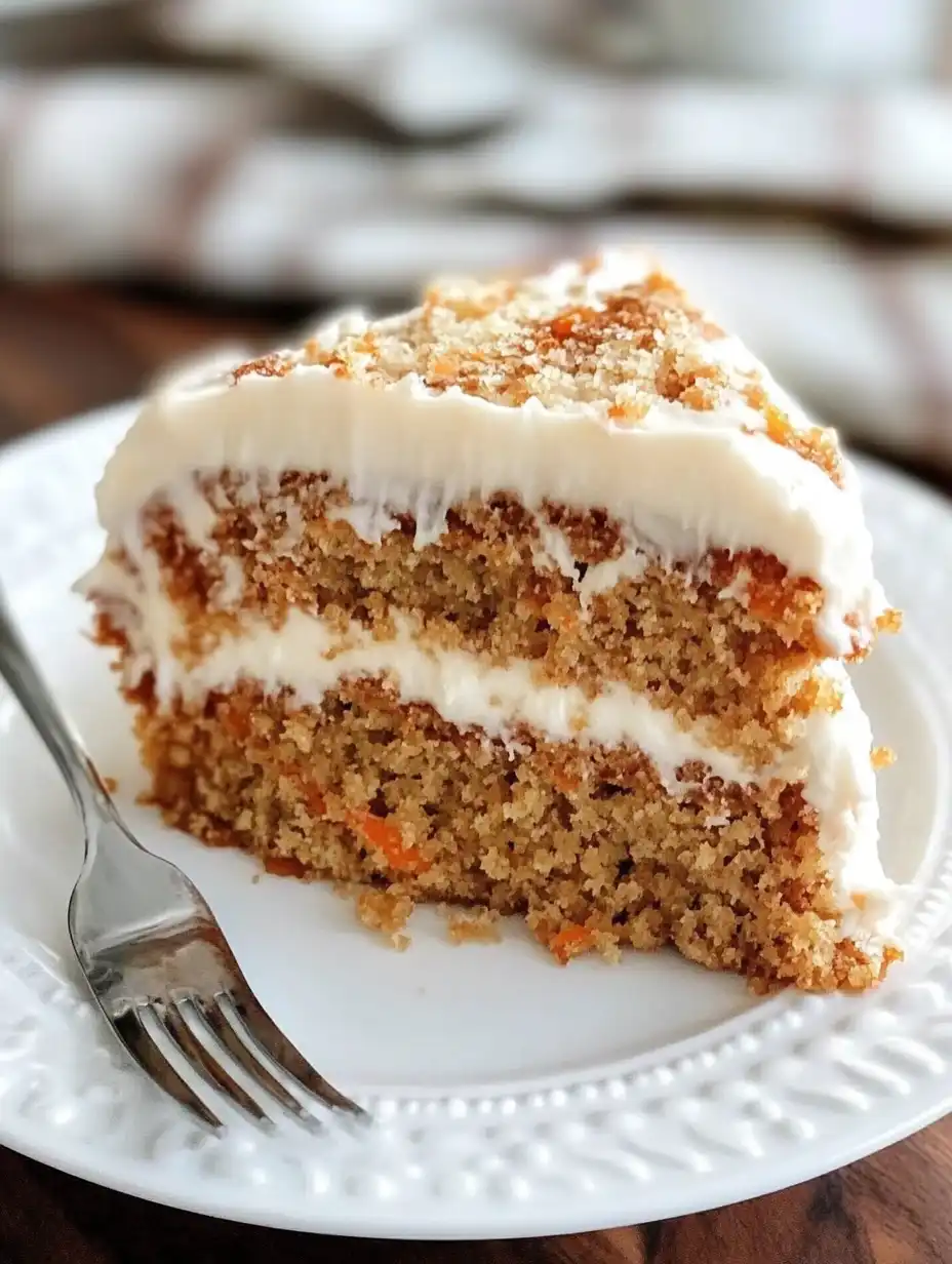 Homemade Carrot Cake Recipe