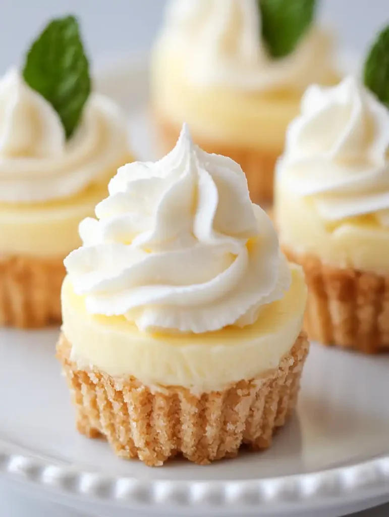 Mini tartas de queso