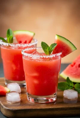 Tasty Watermelon Margaritas