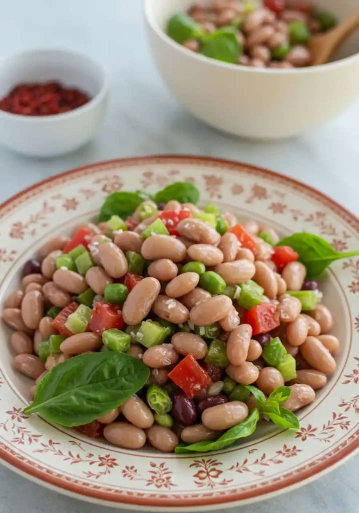 dense bean salad recipe