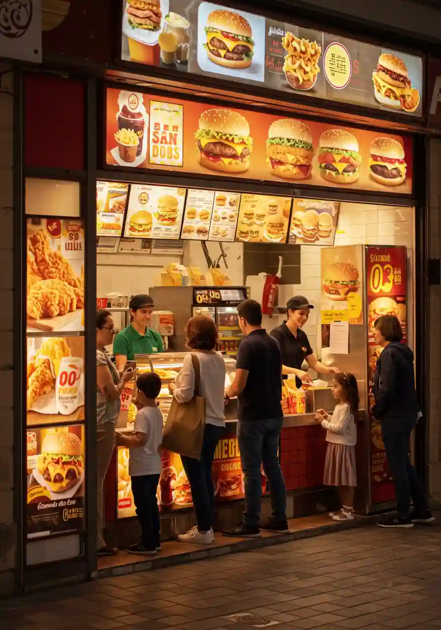 fast food open near me