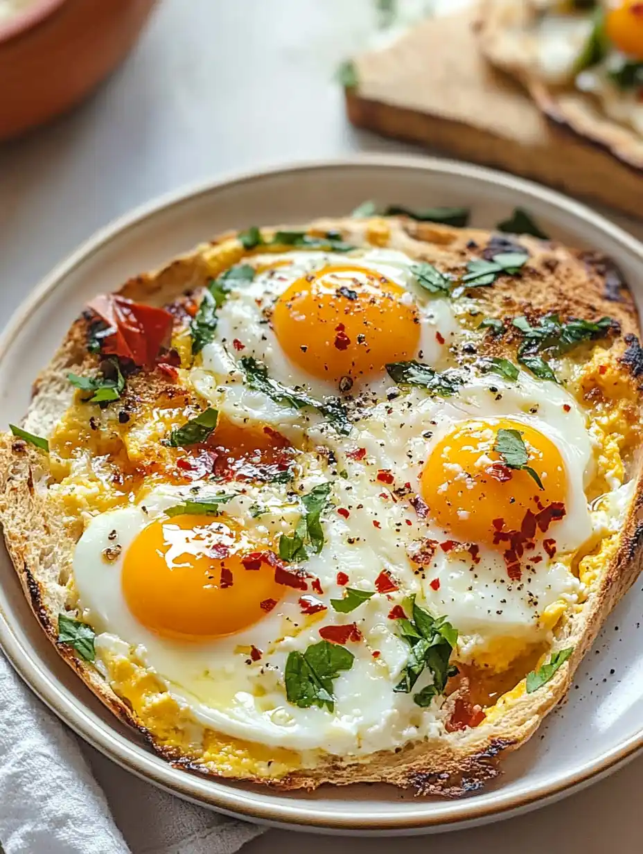 Baked Feta Eggs