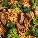 Beef and Broccoli Ramen Stir Fry recipe