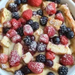 Berry French Toast Casserole recipe