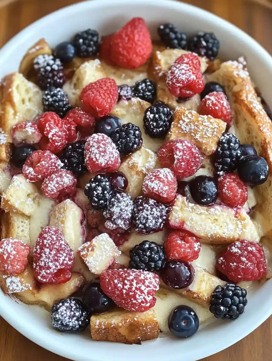 Berry French Toast Casserole