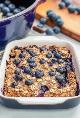 Blueberry Baked Oatmeal