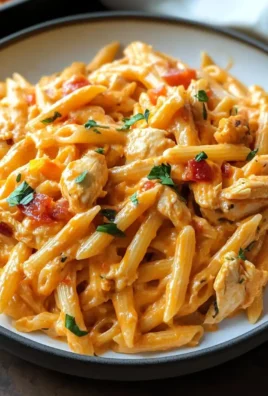 Buffalo Chicken Pasta – One Pot