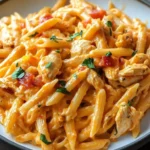 Buffalo Chicken Pasta – One Pot Recipe