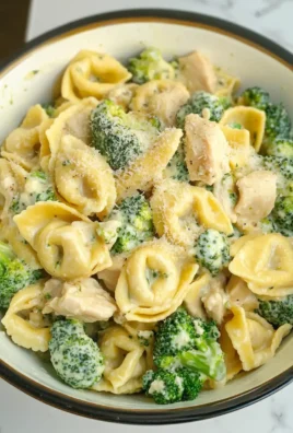 Cheesy Chicken Broccoli Tortellini