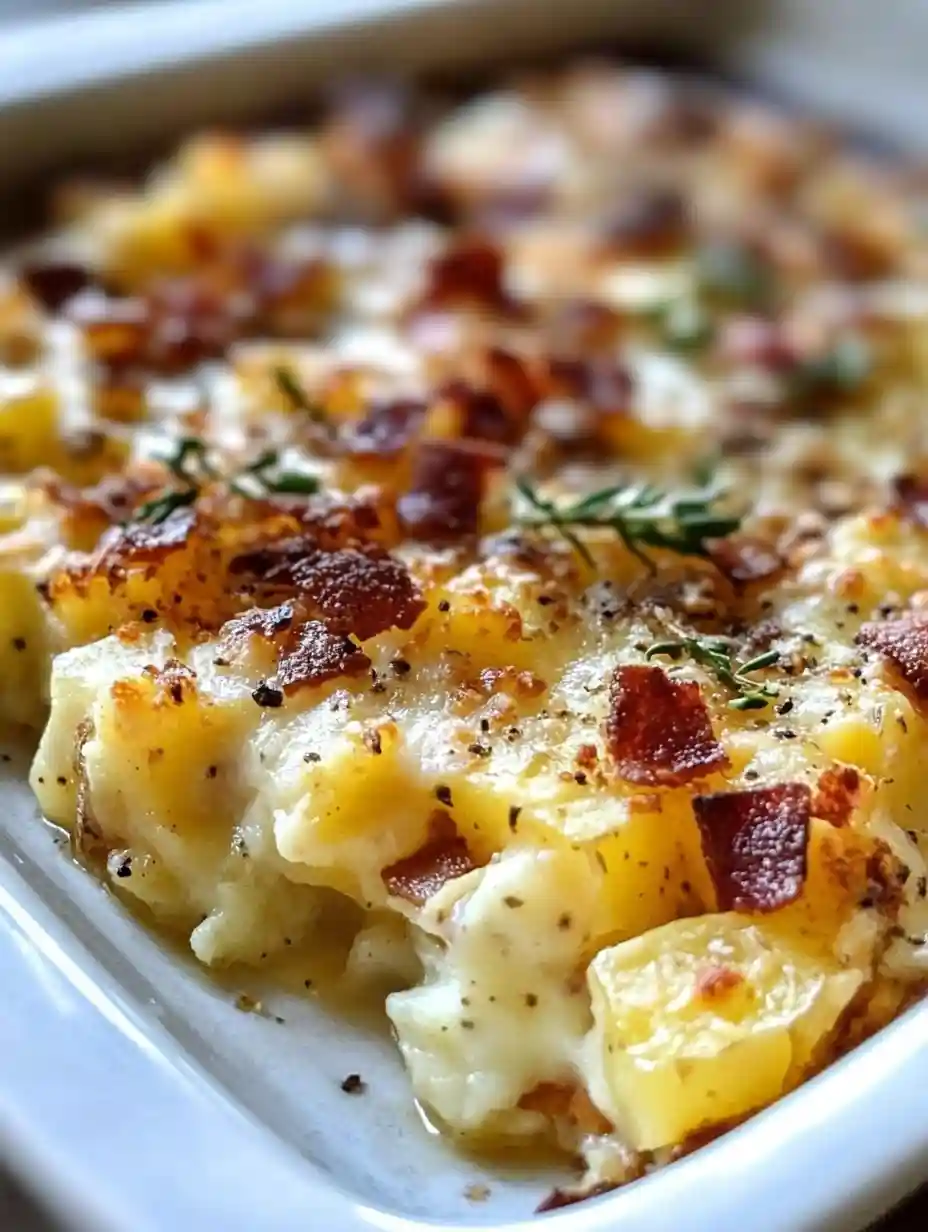 Cheesy Potato Breakfast Casserole