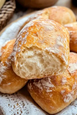Easy Small Batch Ciabatta Rolls