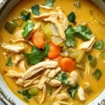 Easy Thai Chicken Curry Soup recipe