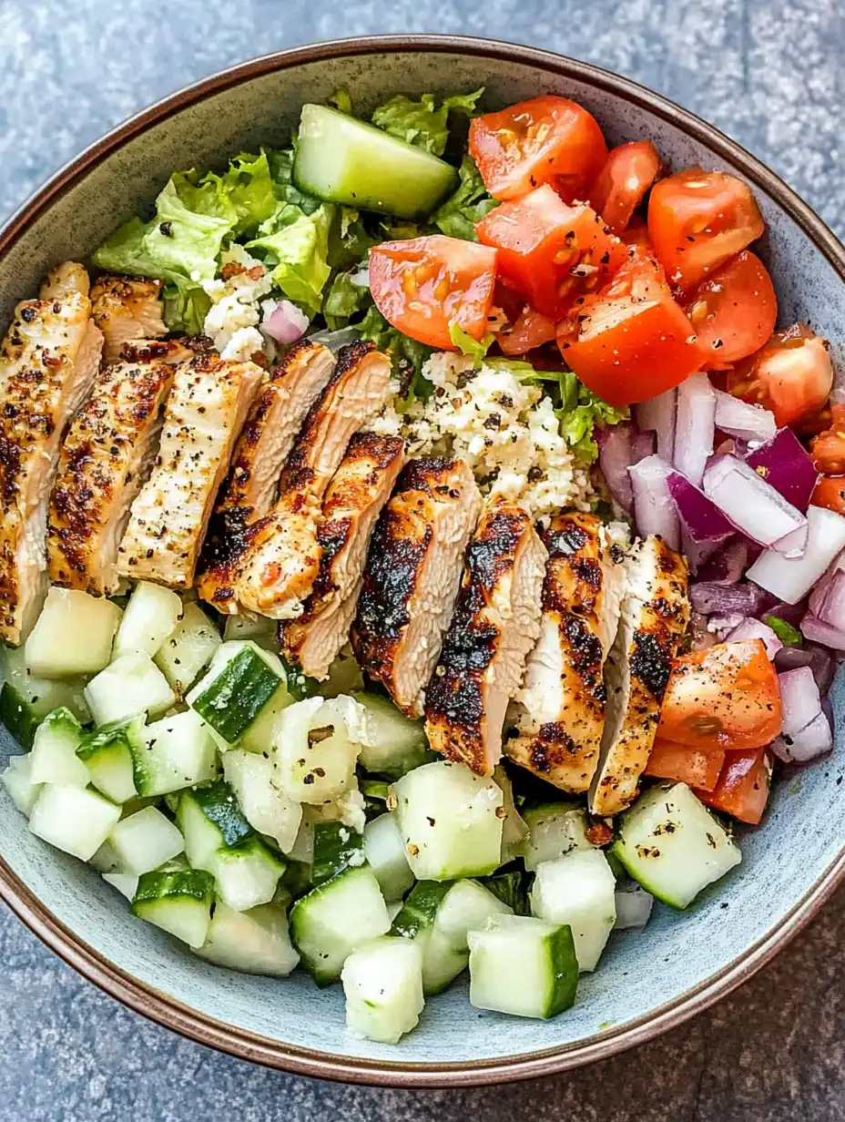 Greek Chicken Bowl