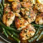 Lemon Garlic Butter Chicken & Green Beans