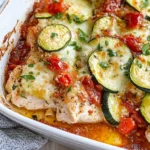 Mediterranean Chicken Zucchini Bake recipe