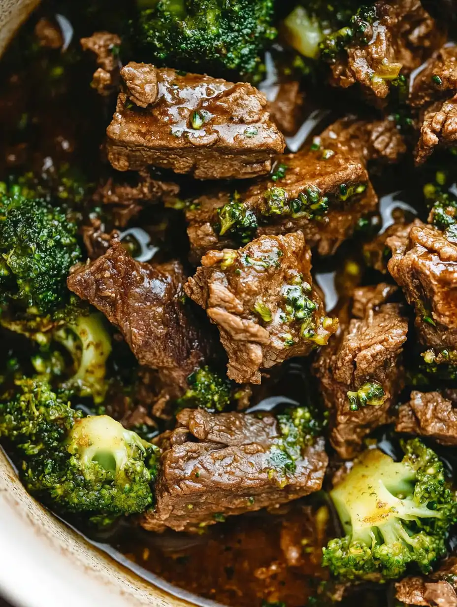Slow Cooker Beef and Broccoli
