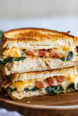 Turkey Melt with Cheddar, Spinach, and Beef