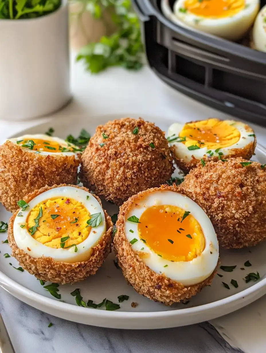 Air Fryer Scotch Eggs