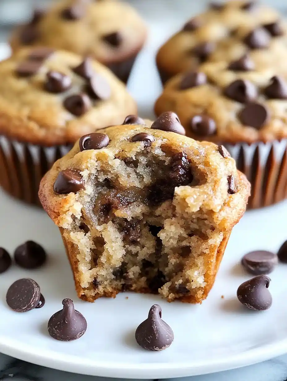 Banana Chocolate Chip Muffins
