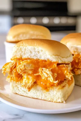 Buffalo Chicken Sliders